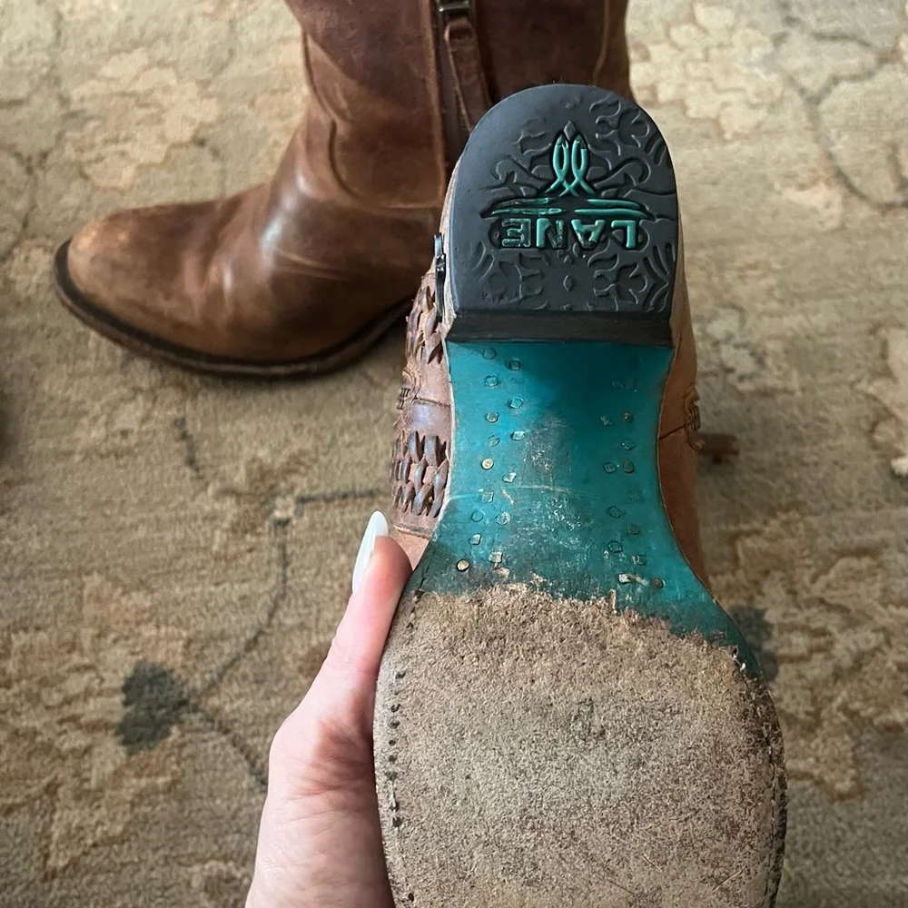 Lane Boots Leather Ankle Boots - Picture 2 of 2